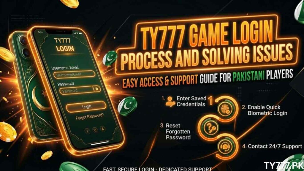 TY777 Game Login Process 2026 Guide