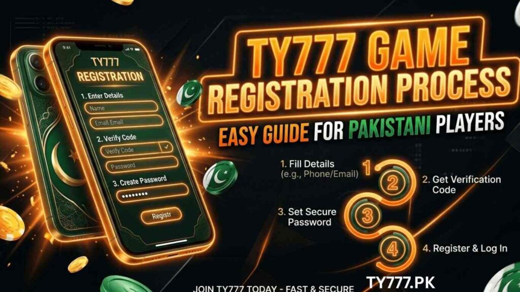 TY777 Game Registration Process 2026